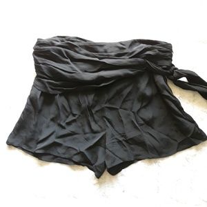 Free People| Extreme Faux Wrap Hi-Waist Shorts